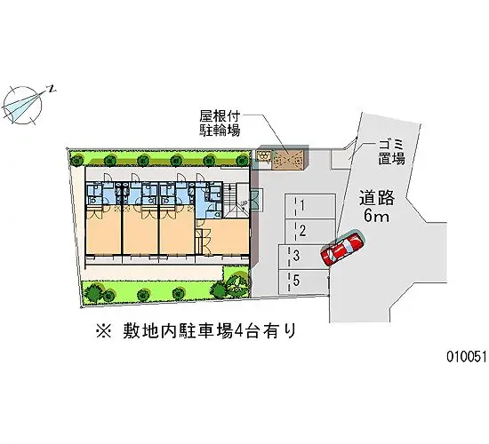 岐阜市旦島５丁目 月極駐車場